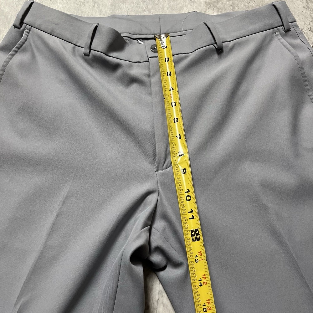 Hart Schaffner Marx 34x30 Gray Viscose Blend Dress Pants Straight Fit - Picture 4 of 10